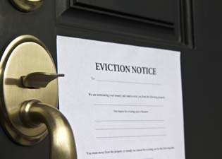 Eviction Information entry point